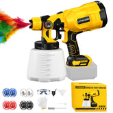 LITEKON cordless paint sprayer with 1200ml container for large-area projects.