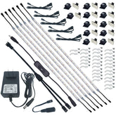 Litever under cabinet six-strip 20inch flexible LED lighting for slim task lighting