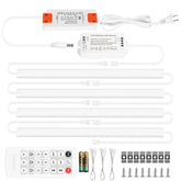 Litever under-cabinet lighting kit with slim profile for hidden installation and clean look.