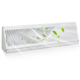 LitGURU 18-inch baseboard diffuser front view showing balanced air flow