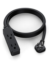 LitStar flat plug extension behind furniture for space-saving setup.