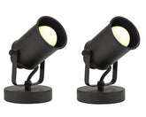 LiveMAX industrial wall lamp with plug-in cord offering flexible hallway lighting.