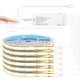 Living Amazy COB LED strip kit for wine cabinet with bright, even illumination