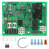 LIYUKUANG ICM2805A board front view with Nordyne compatibility and LEDs.