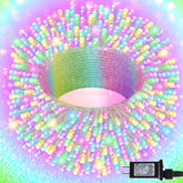 LJLNION Easter string lights 300 LED 98.5 ft for vibrant indoor and outdoor décor