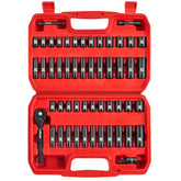 LLNDEI 1/4-inch drive impact sockets organized for easy home repairs.