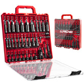 LLNDEI magnetic impact nut driver set in case for quick, organized repairs.