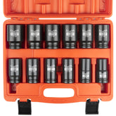 LLNEDL 3/4-inch drive socket set case keeps tools organized for quick access.