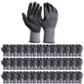 LOCCEF Safety Gloves with microfoam nitrile coating for a secure grip.