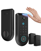 Lockin Veno Pro front view shows seamless keyless entry and modern security design.