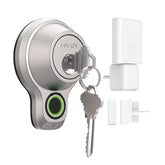 Lockly Access Touch Pro front view shows a compact, stylish entry solution.