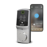 Lockly Secure Pro front view shows a compact interior for a cleaner entryway