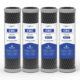 Locofiltr 5 micron carbon block cartridge close-up improves taste.