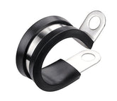 LOKMAN cable clamp 7-8 inch stainless steel keeps cables secure in marine and automotive installs.