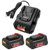 Lomrige 20V Max battery 6.0Ah two-pack for extended runtime on DeWalt tools.