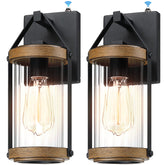 LONEDRUID dusk-to-dawn wall light with sensor for automatic exterior lighting.