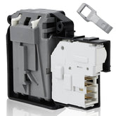 Lonsda EBF61315802 door lock switch closeup for LG front-load repair
