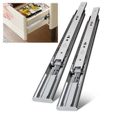 LONTAN four-pairs 22-inch slides in action delivering silent soft-close operation