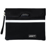 Loorow fireproof bag 6500°F material close-up highlights heat resistance