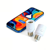 LoraTap smart socket adapter in packaging ready for quick lamp upgrade