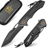 LOTHAR Lich King with 3-5 inch D2 blade showing edge and form for everyday carry