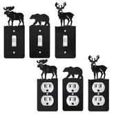 Lothee bear light switch cover adds woodland charm and protection.