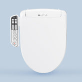 Lotus ATS-500 elongated bidet seat with customizable wash for comfort.