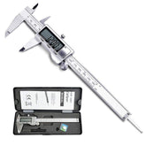 Louisware digital caliper with 6 inch LCD display for precise readings.