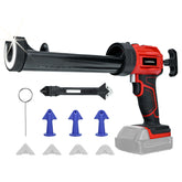 LouSdZoke cordless caulking gun with LED light for precise sealant application.