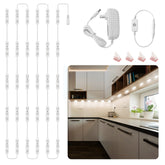 LPHUMEX flexible LED light strip illuminating a display case for bright jewelry showcases.