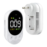 LSENLTY plug-in CO detector with 2.7-inch display for real-time readings at home.