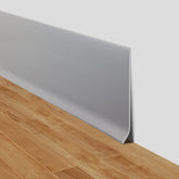 LSGCQ flexible gray baseboard molding ready for a seamless finish and quick installation.