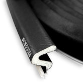 LSGCQ Kerf door seal 26ft shows a precise fit and durable weatherproofing.