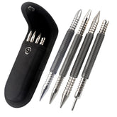 LSTOPGO spring nail set full kit demonstrating compact hammerless operation for precise nail setting.