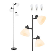 LTGSRC Modern Tree Floor Lamp with three adjustable heads for versatile lighting.