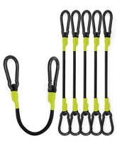 LuckyStraps 24-inch heavy-duty carabiner bungee with locking hooks for secure cargo