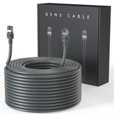 LUCMO Starlink Gen3 75ft cable for outdoor connectivity.