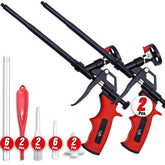 Luft Werkzeuge foam gun-metal body for durable caulking and sealing tasks.