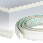 LUKLUKSEON crown molding roll for easy DIY ceiling trim