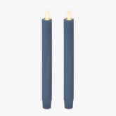 Luminara Spring Lake taper candle front view with safe ambiance