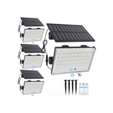 LumiZen split-design outdoor solar light with flexible placement and sunlight-powered operation