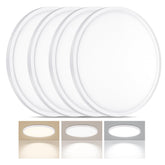 LUMLLSAJI ultra-thin 12-inch ceiling light with even glow for living spaces