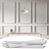 Lunghaa 6-frame wall molding kit: clean lines enhance walls and simplify installation.
