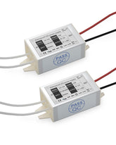 Lustaled DC12V 15W IP67 outdoor LED power supply for rugged environments