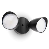 LUTEC 6222B-D2D dual-head flood light with adjustable heads for customizable outdoor coverage.