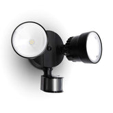 LUTEC Shrimp P6221B-PIR24 motion sensor illuminates entryways for safer approach at night