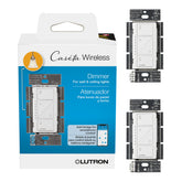 Lutron Caseta original smart dimmer switch white 2-pack with smooth LED dimming