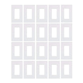 Lutron Claro 1-gang wall plate with screwless design for a seamless look