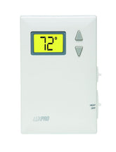 Lux Pro PSD010B with digital illuminated display for quick temperature checks in any room
