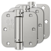 Luxbaro spring hinge 3.5-inch close-up highlighting durable finish and smooth close